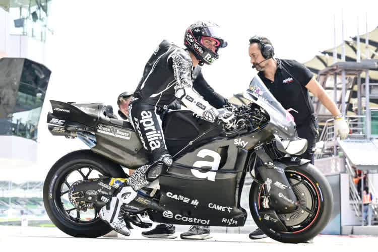 Aleix Espargaro auf der RS-GP 2024