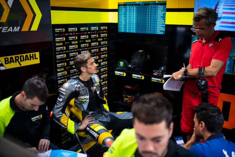 Ein Blick in die Box von Luca Marini