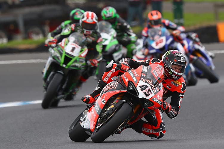 Scott Redding (45) fuhr ab dem ersten Rennen vorne mit