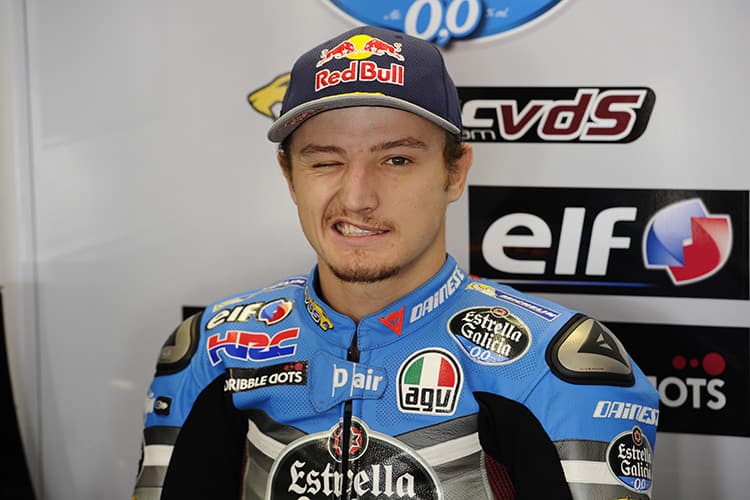 Jack Miller in der Box des Marc VDS-Teams
