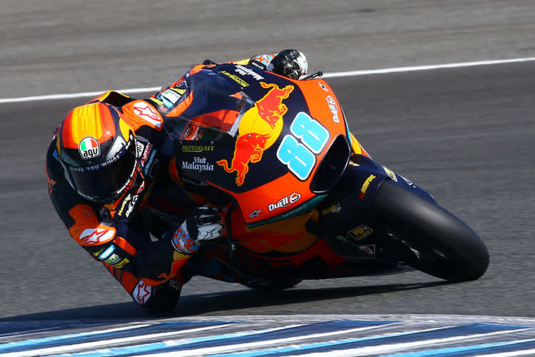 Jorge Martin ist deutlich auf dem Vormarsch