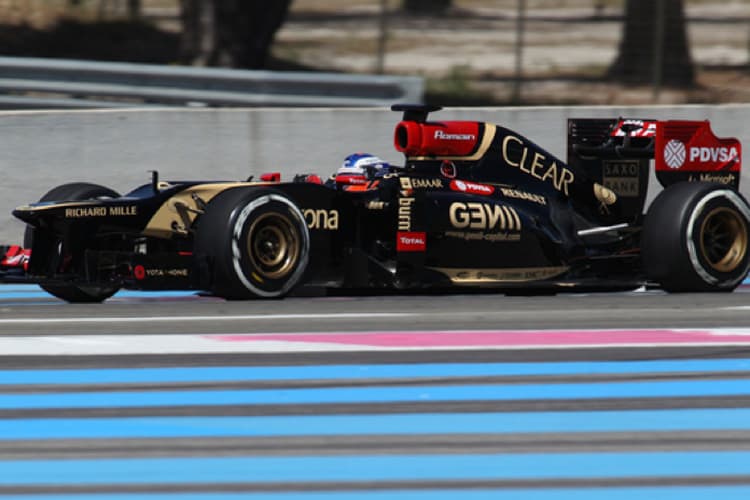 Fabio Leimer im 2012er Lotus