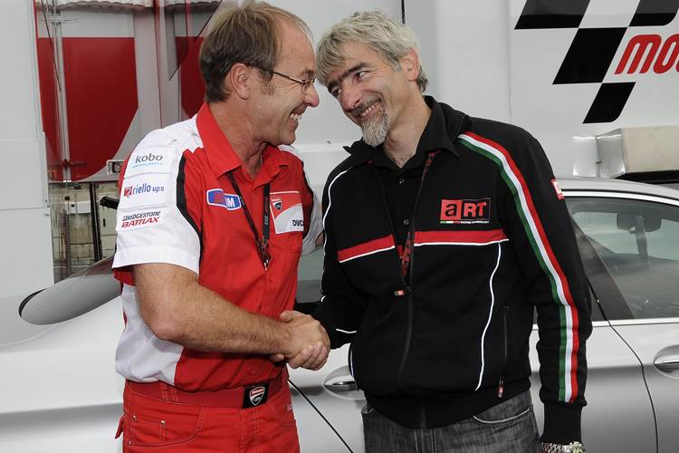 Bernhard Gobmeier in Brünn mit Gigi Dall’Igna