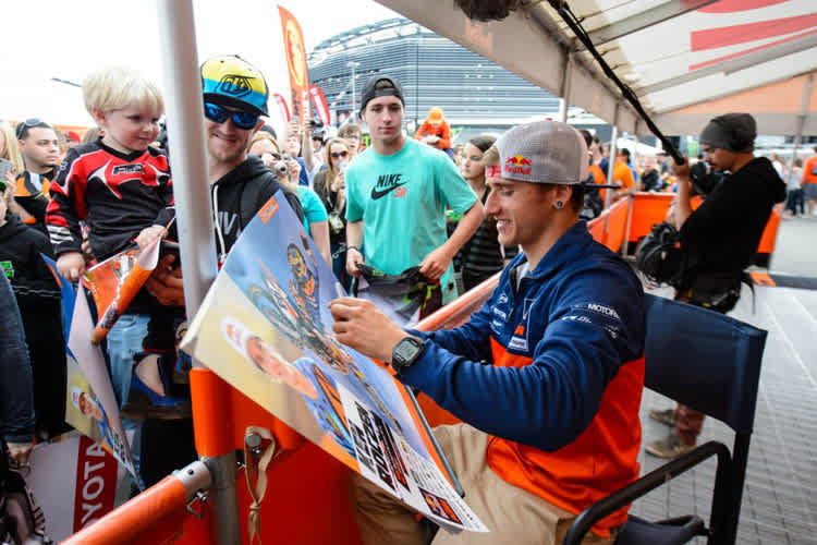 Ken Roczen wird von den Fans geliebt