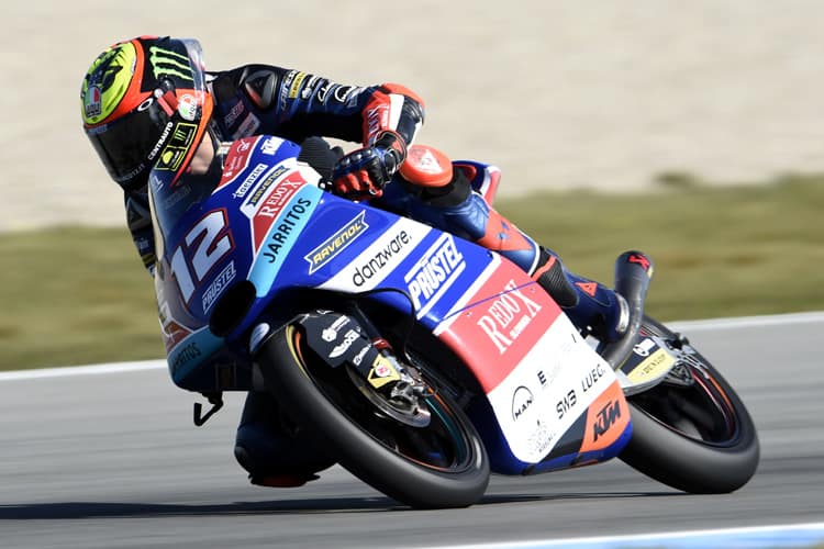 Marco Bezzecchi verspielte in Assen seine WM-Führung