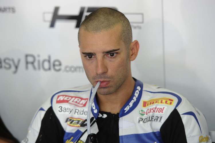 Marco Melandris Gesicht spricht Bände