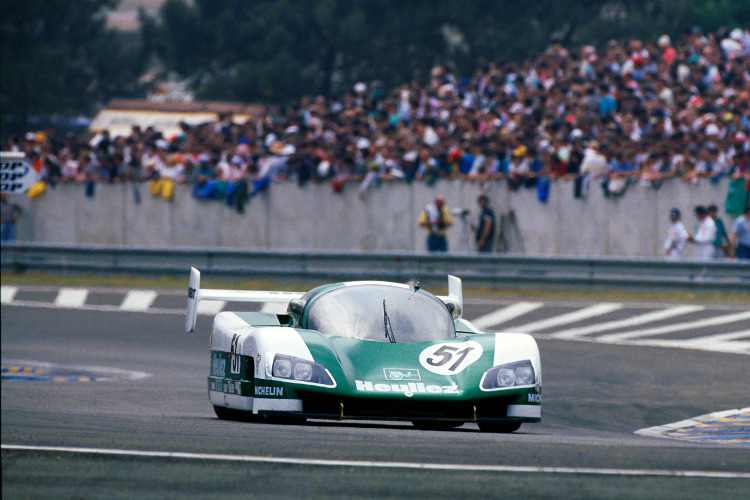 Speed-Rekord in Le Mans: Der WM P88 von Roger Dorchy aus dem Jahre 1988