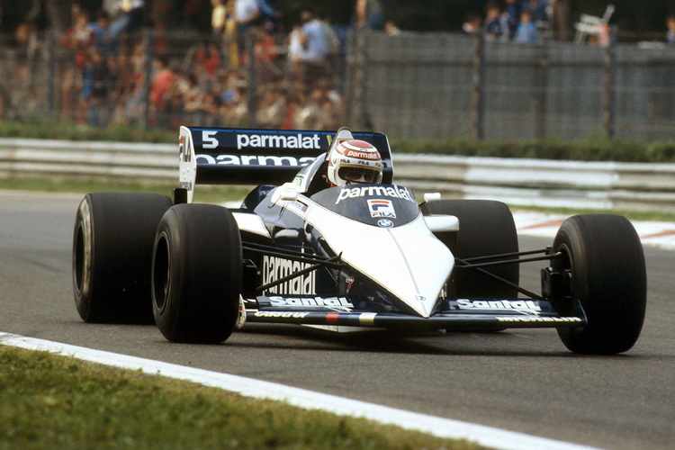 Das wollen die Fans: Fette Hinterreifen – wie hier am Brabham von