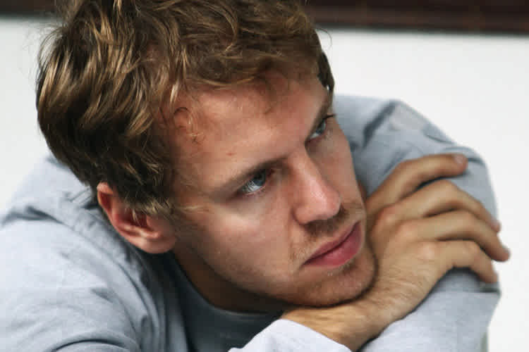 Ein nachdenklicher Sebastian Vettel