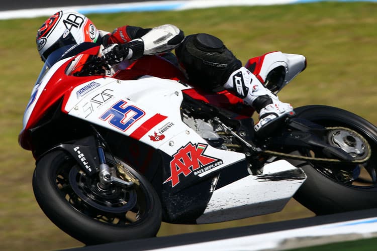 Alex Baldolini erreichte den siebten Platz in Phillip Island