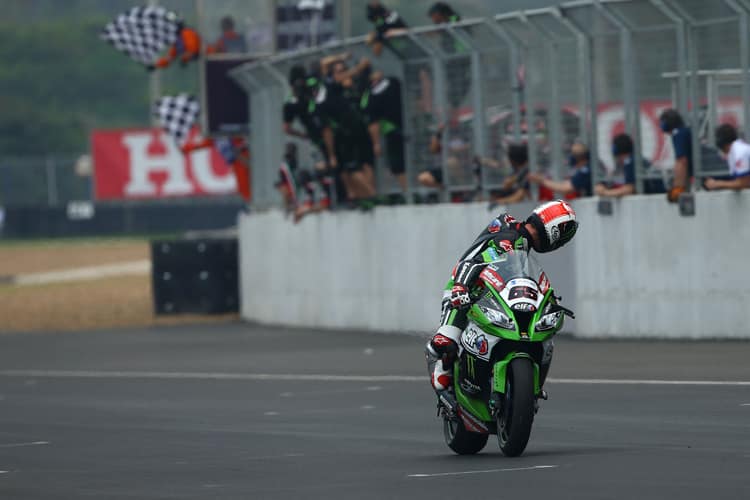 Zieleinlauf für Jonathan Rea: Kein Gegner in Sicht