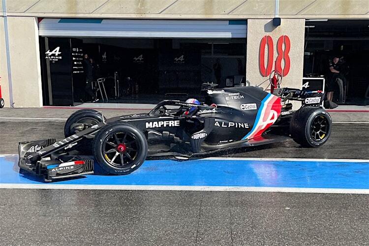 Daniil Kvyat in Le Castellet