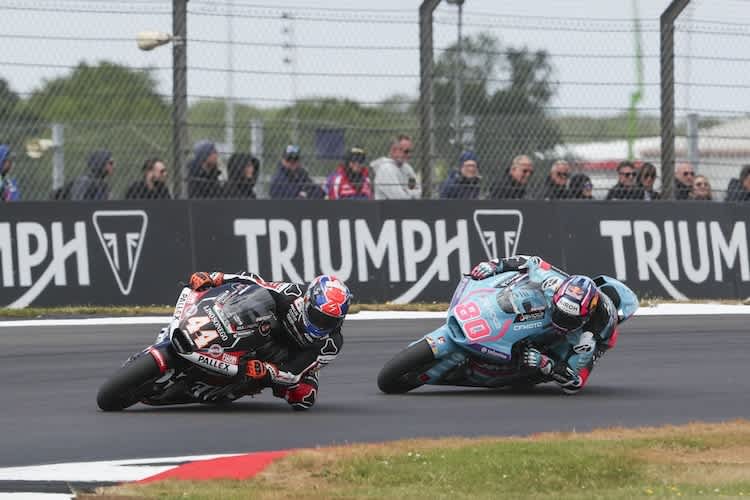 Aron Canet und David Alonso lieferten sich ein enges Duell