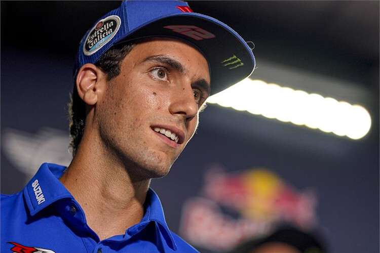 Alex Rins gibt sich im jüngsten Suzuki-Blog entschlossen