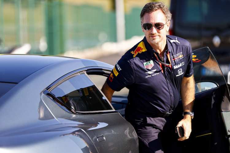 Red Bull Racing-Teamchef Christian Horner
