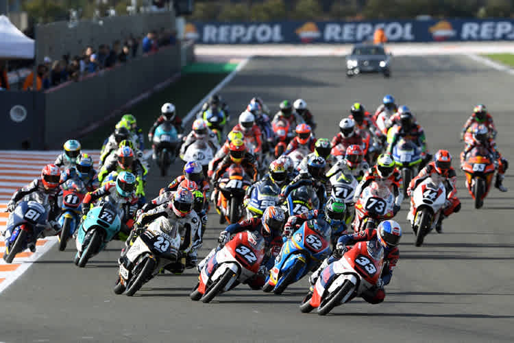 Die Piloten der Moto3-Junioren-WM 2018