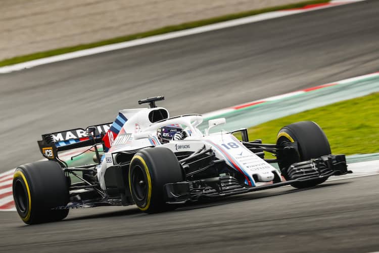 Lance Stroll im neuen Williams