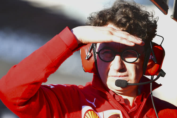 Ferrari-Teamchef Mattia Binotto 