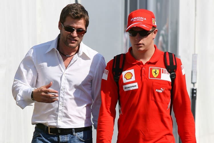 Steve Robertson betreute Kimi Räikkönen schon in seiner ersten Ferrari-Ära
