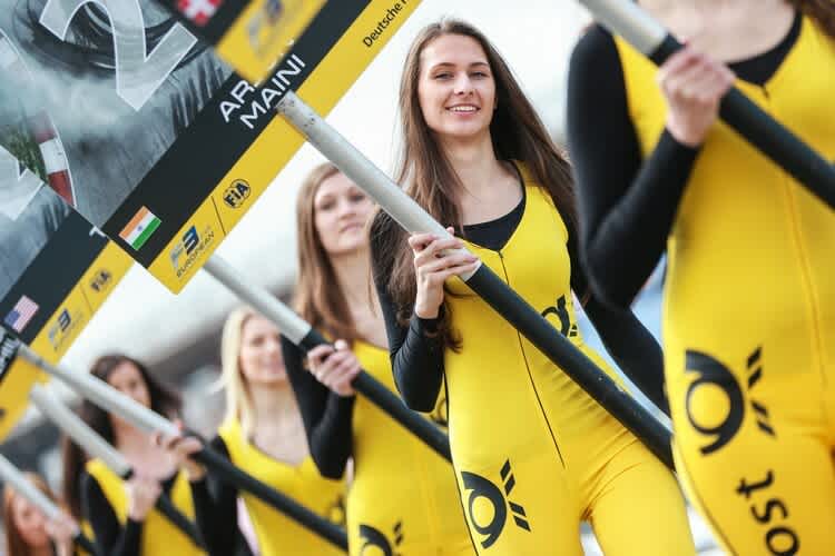 Die Grid Girls der DTM