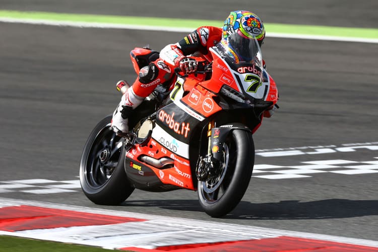 Chaz Davies ist der Fahrer der Stunde