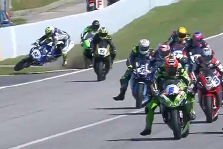 Als Hobelsberger aufs Gras kam, überschlug er sich