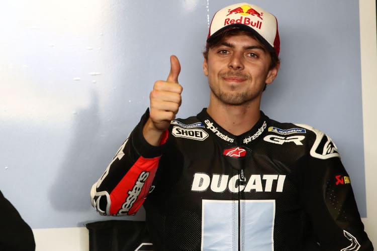 MotoGP-Rookie Fabio Di Giannantonio