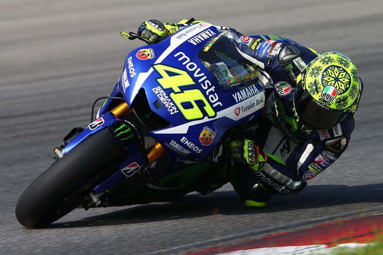 Yamaha-Werksfahrer Valentino Rossi