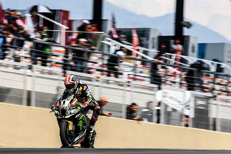 Wie schwer wird sich Jonathan Rea beim Überholen tun?