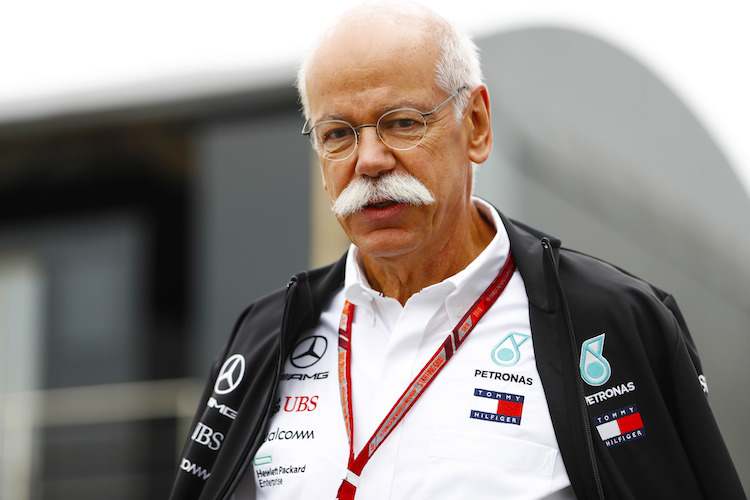 Dieter Zetsche, Daimler-Vorstands-Chef, in Hockenheim 2018