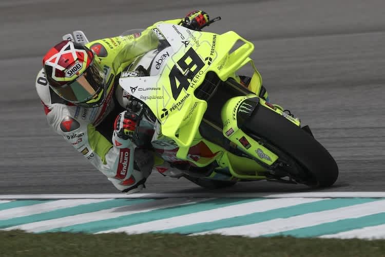 Fabio Di Giannantonio hatte keine Angst vor dem bisschen Regen