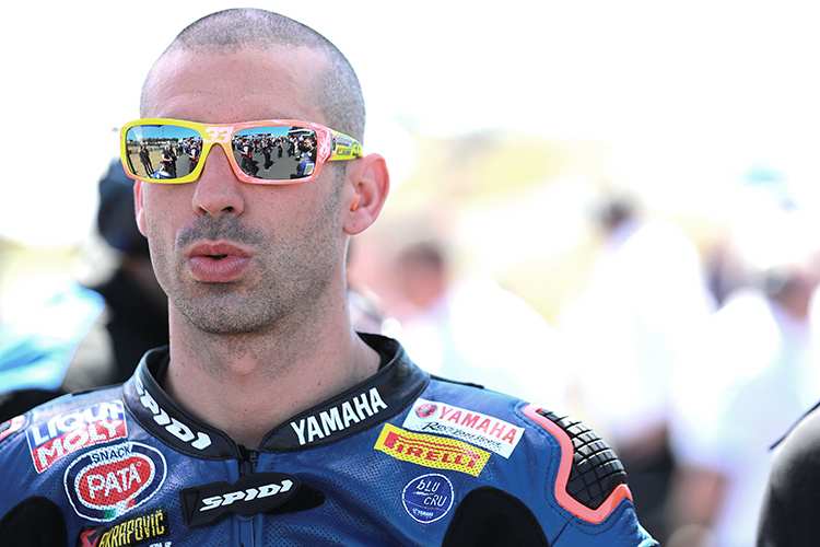 Yamaha-Pilot Marco Melandri