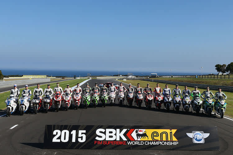 So ging die Superbike-WM 2015 in das erste Saisonrennen