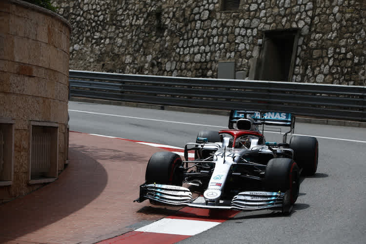 Lewis Hamilton sicherte sich die Monaco-Pole  