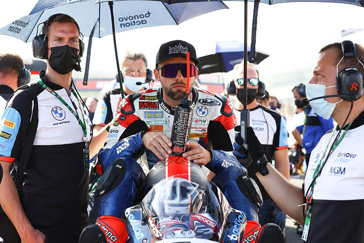 Jonas Folger bestreitet sein letztes SBK-Wochenende