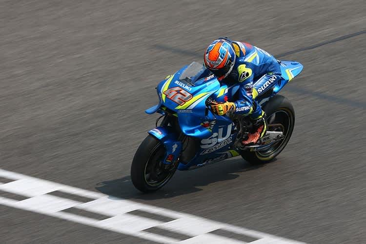 Alex Rins gibt bei Suzuki derzeit den Ton an
