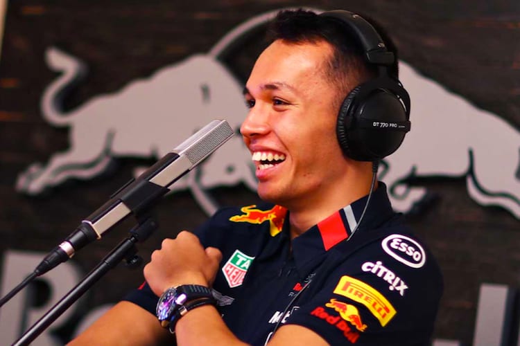 Red Bull Racing-Pilot Alex Albon