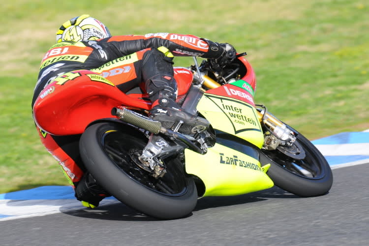 Cortese fuhr im Januar in Jerez die drittbeste Zeit.