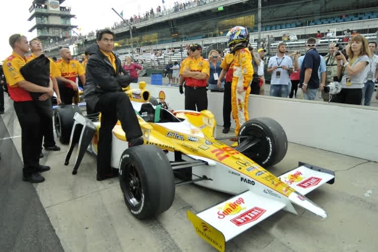 Ryan Hunter-Reay lief am Ende die Zeit davon