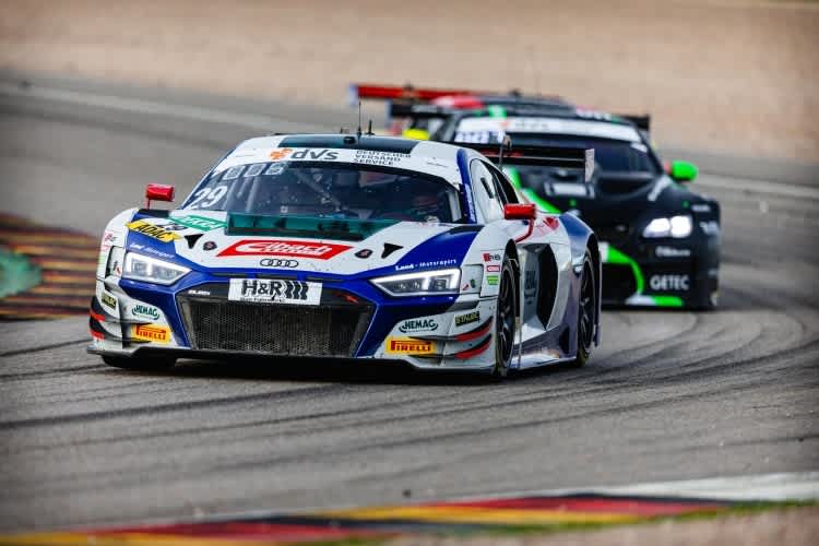 Der Audi R8 LMS von Ricardo Feller und Christopher Mies