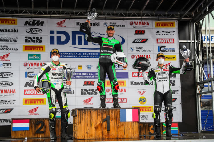 Valentin Debise siegt vor Rob Hartog und Dino Iozzi