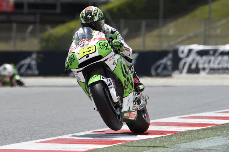 Alvaró Bautista auf der Gresini-Honda