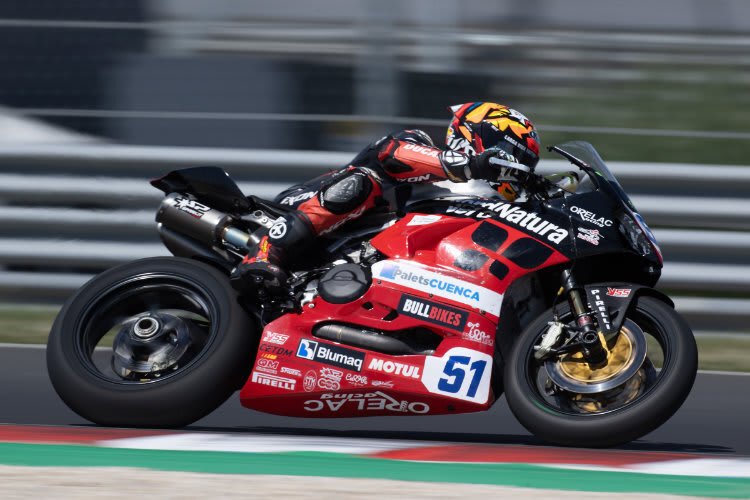 Jaume Masias Ducati entsprach am Balaton-Freitag nicht den Vorschriften