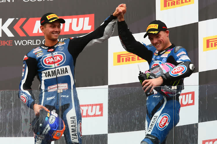 Verstehen sich gut: Michael van der Mark (li.) und Alex Lowes