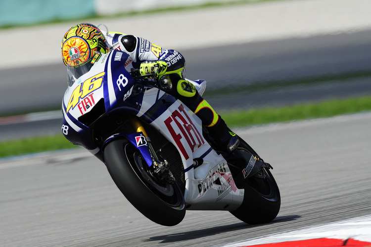 Valentino Rossi: Von Rang 11 auf Platz 1 gestürmt