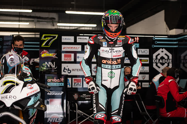 Chaz Davies fühlt sich bei Go Eleven bereits wohl