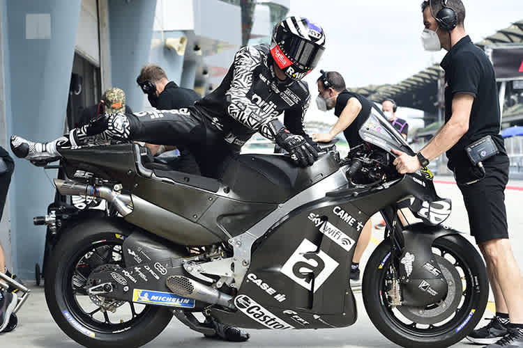 Aleix Espargaró auf der Aprilia RS-GP