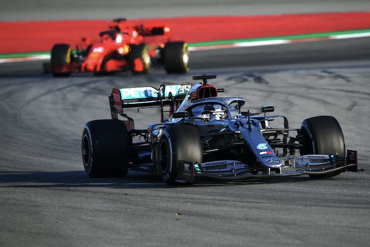 Formel-1-Wintertests in Barcelona: Mercedes war schneller als Ferrari