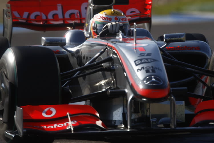 Weltmeister Lewis Hamilton war sehr zufrieden.