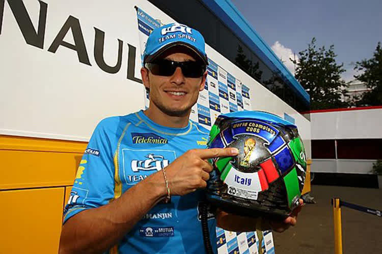 Giancarlo Fisichella in Magny-Cours 2006